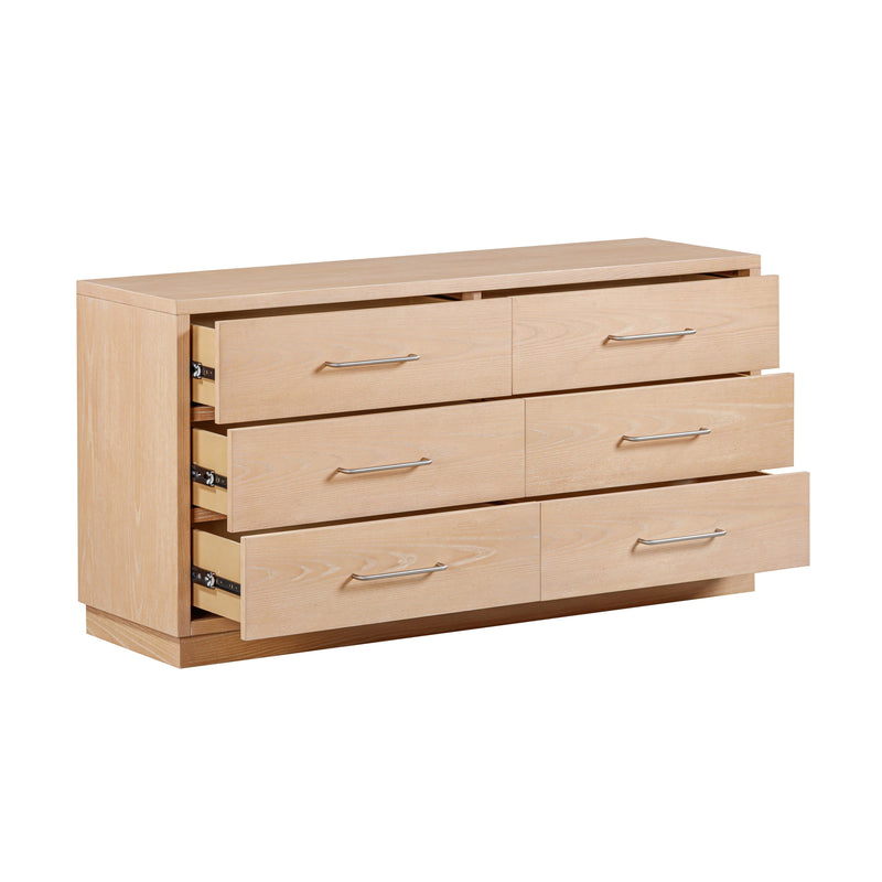 Marlow 6 Drawer Wood Dresser - Image 4