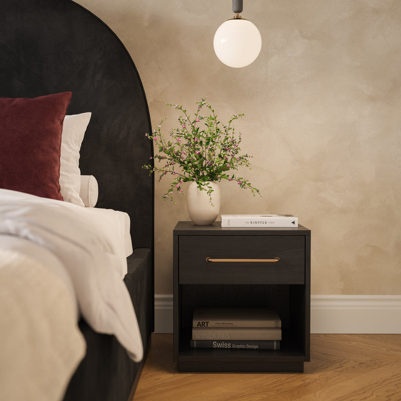 Marlow 17" Wood Nightstand With Drawer - Image 18