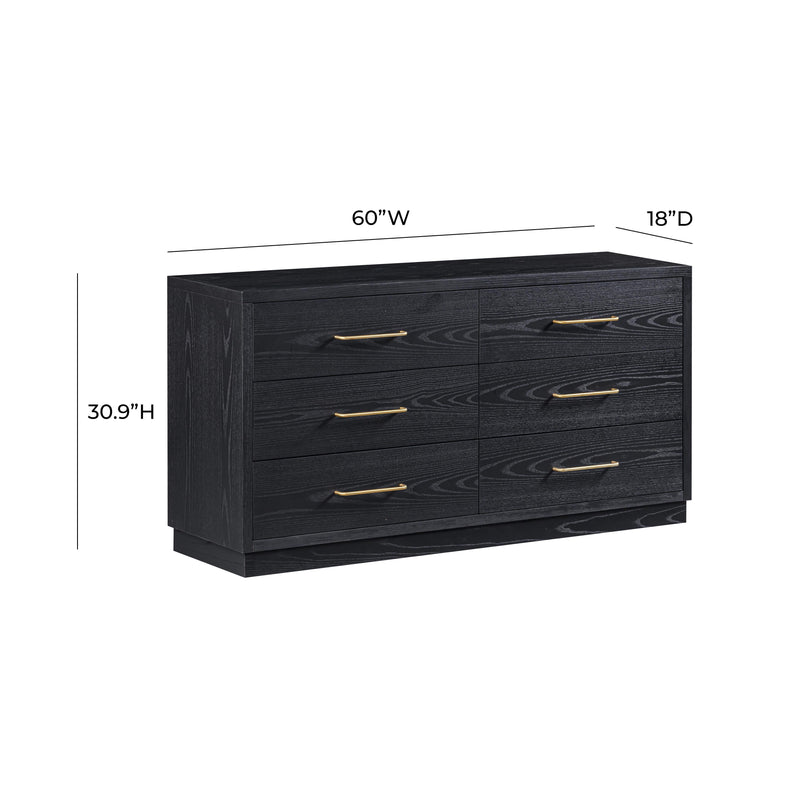 Marlow 6 Drawer Wood Dresser - Image 14