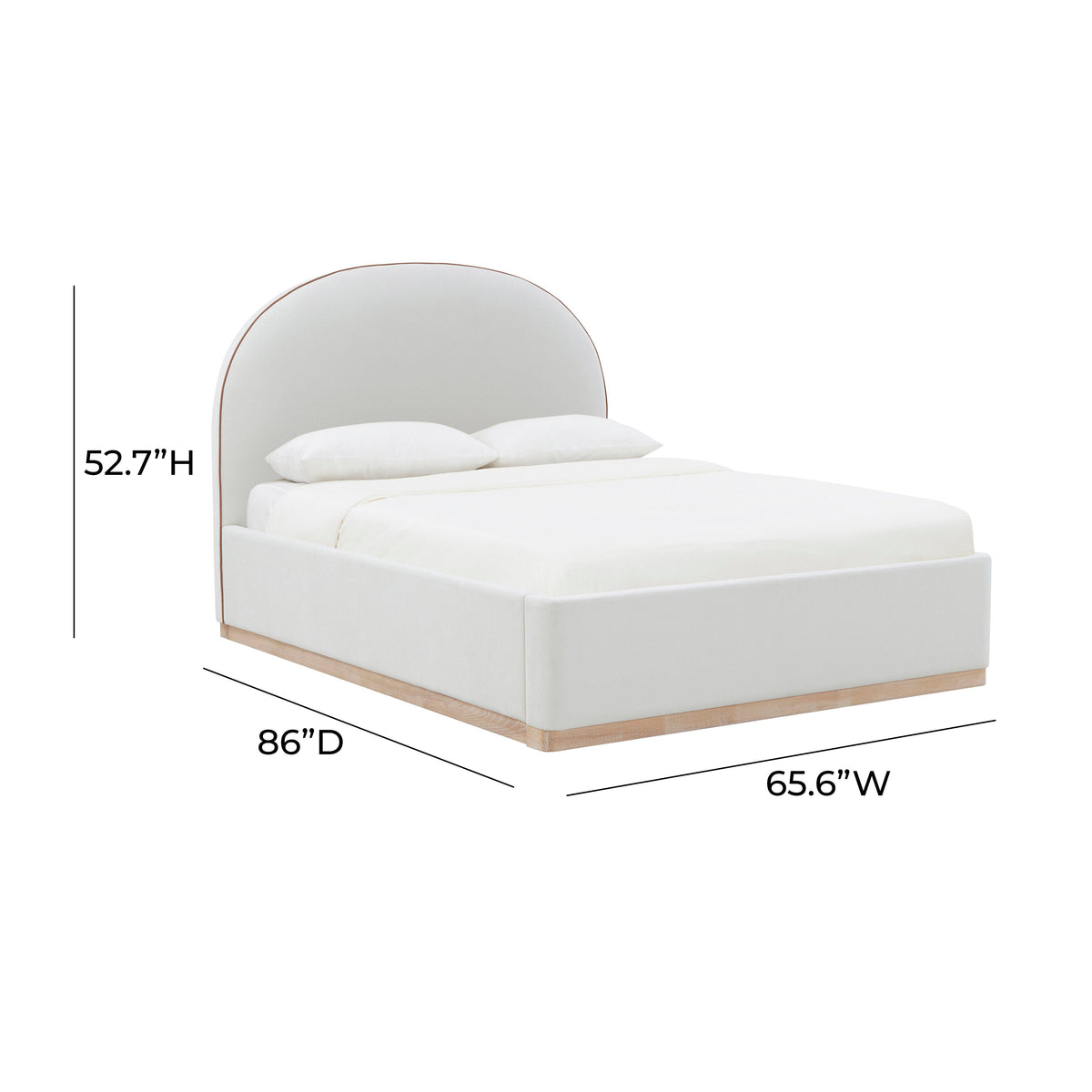 Marlow Performance Velvet Bed - Image 19