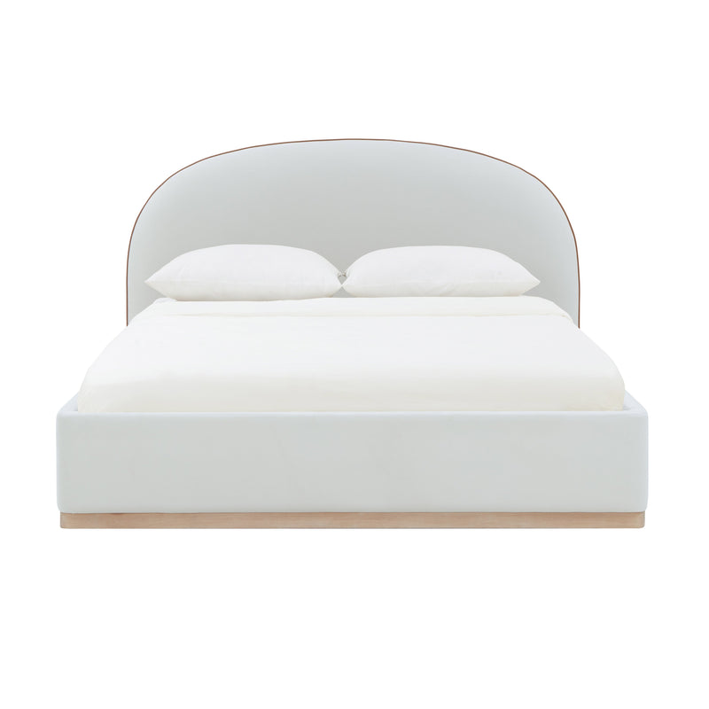 Marlow Performance Velvet Bed - Image 6