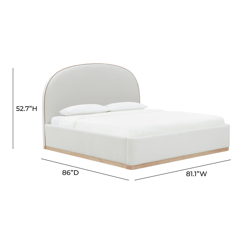 Marlow Performance Velvet Bed - Image 9