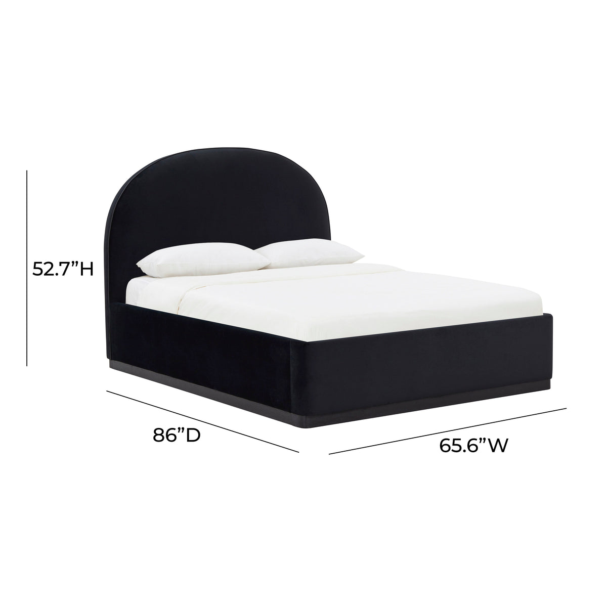 Marlow Performance Velvet Bed - Image 39