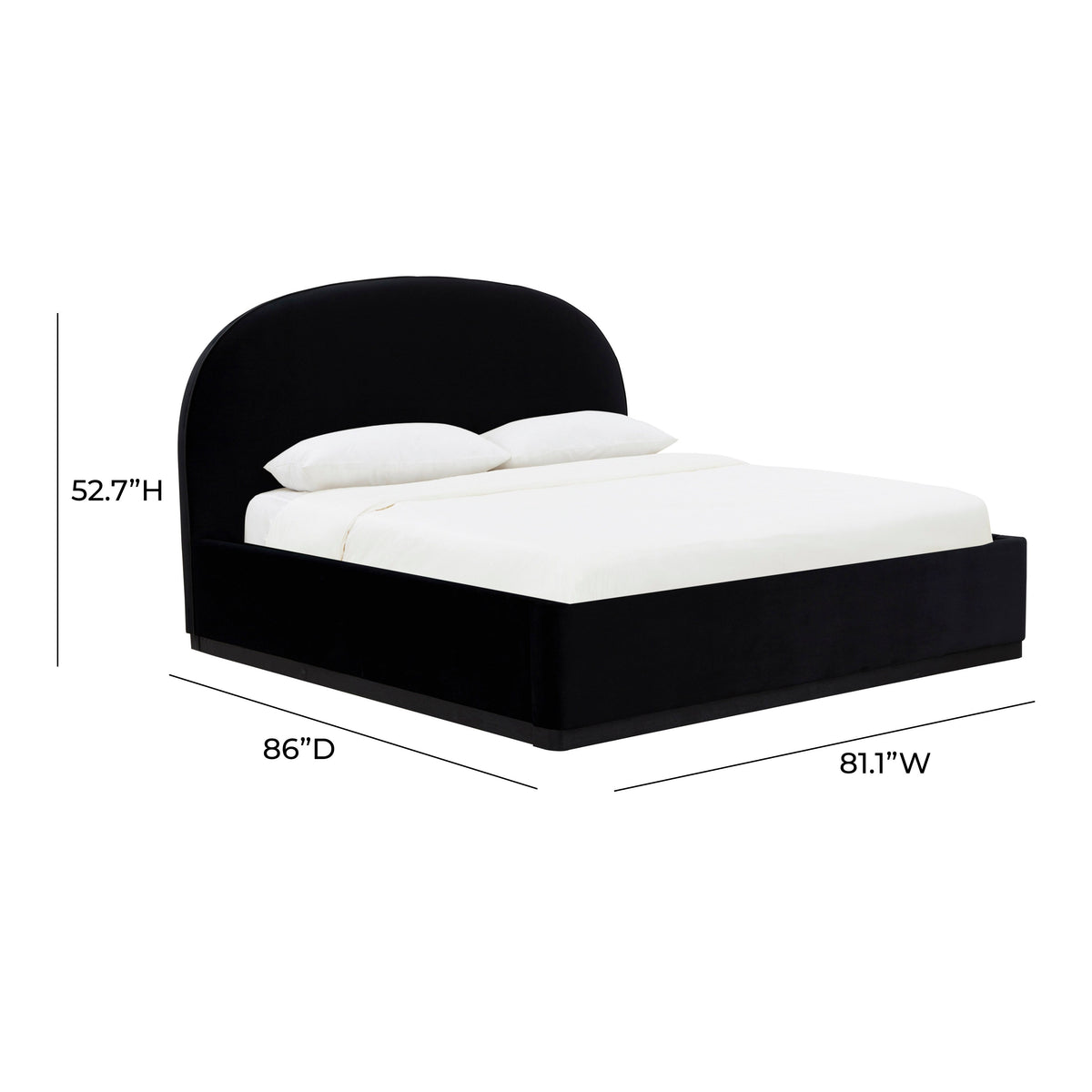 Marlow Performance Velvet Bed - Image 28