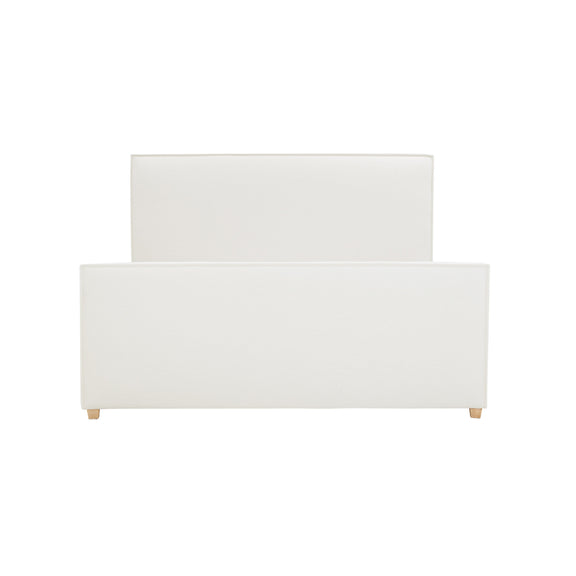 Bristol Park Ivory Contract Grade Fabric Upholstered Bed - Image 4