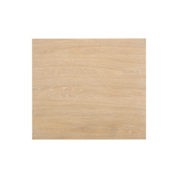 Bristol Park 20" Whitewashed Oak Wood 2 Drawer Nightstand - Image 4