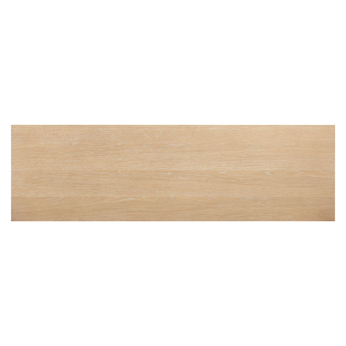 Bristol Park 62" Whitewashed Oak Wood 6 Drawer Dresser - Image 5