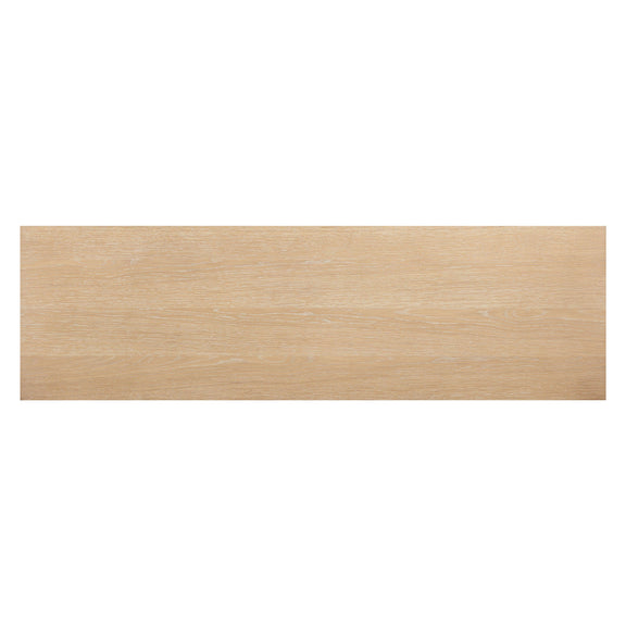 Bristol Park 62" Whitewashed Oak Wood 6 Drawer Dresser - Image 5