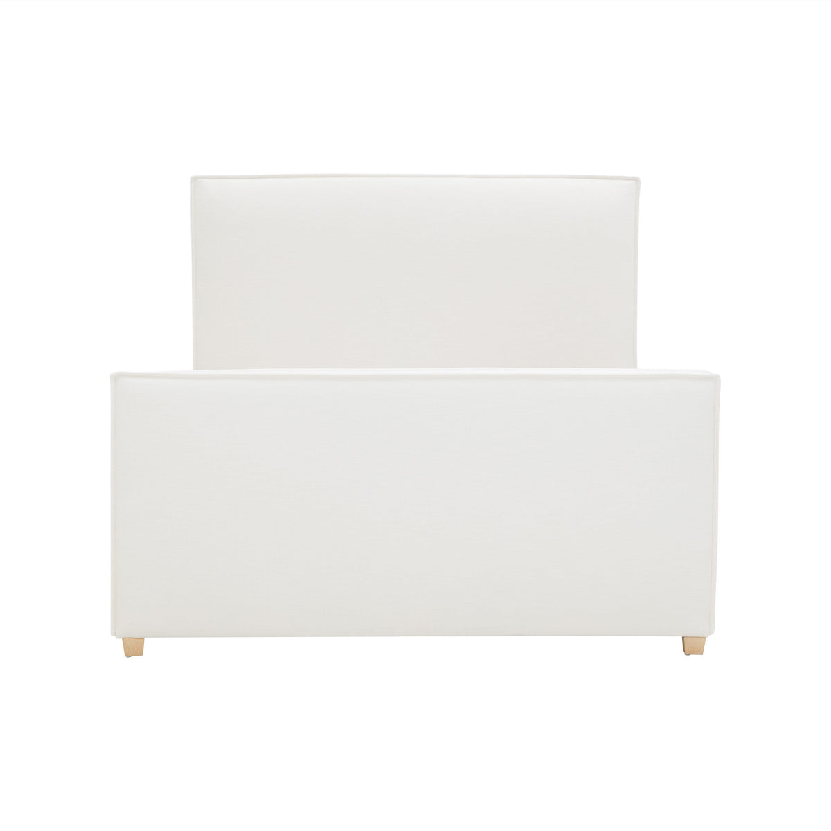 Bristol Park Ivory Contract Grade Fabric Upholstered Bed - Image 14