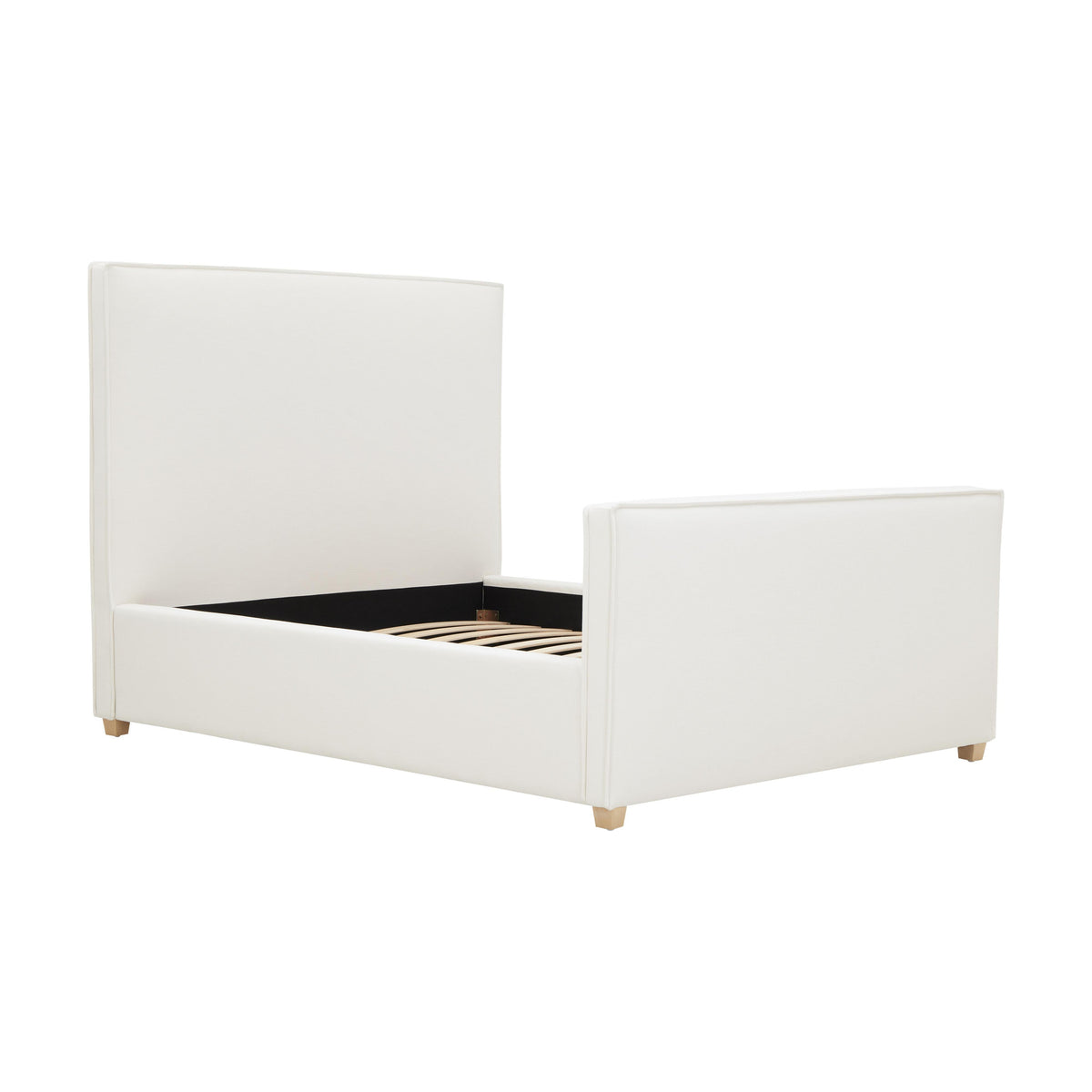 Bristol Park Ivory Contract Grade Fabric Upholstered Bed - Image 15