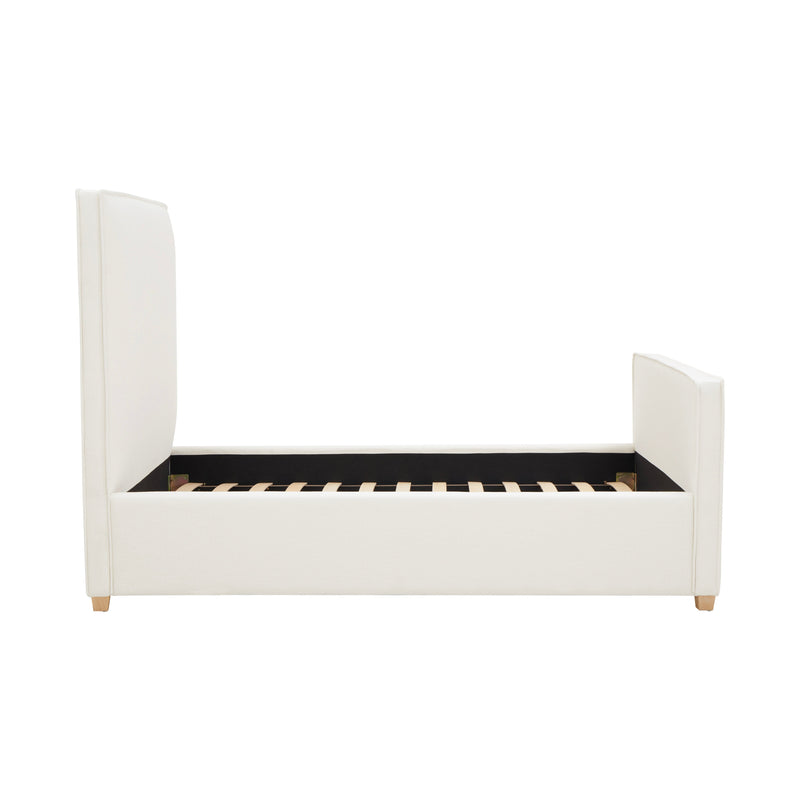 Bristol Park Ivory Contract Grade Fabric Upholstered Bed - Image 16