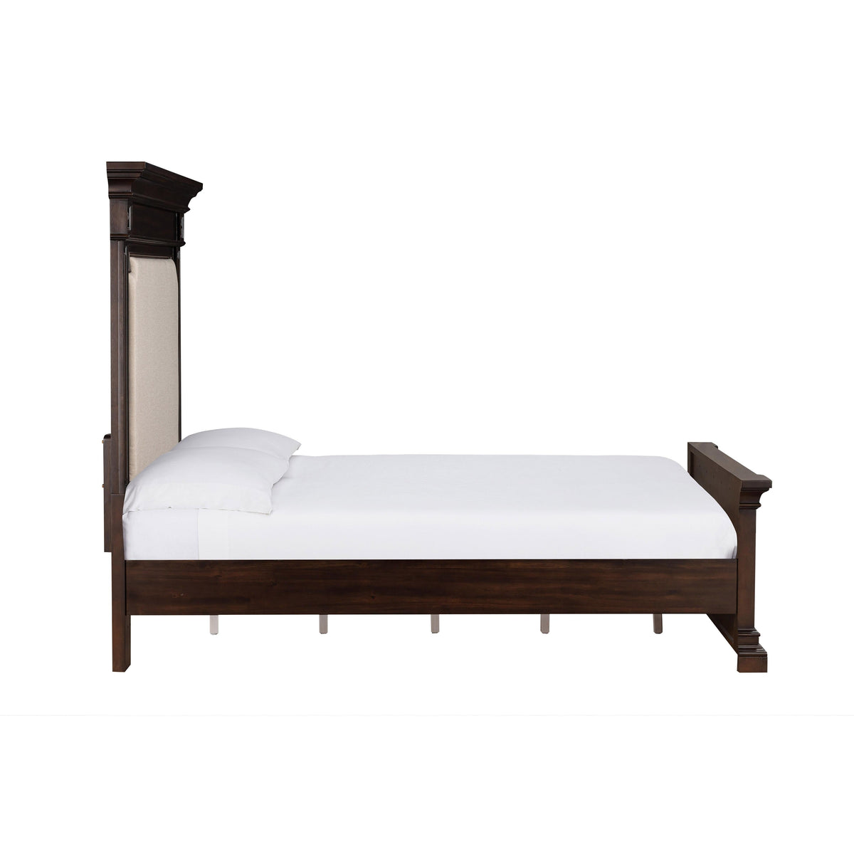 Stamford Wooden Upholstered Bed - Image 4