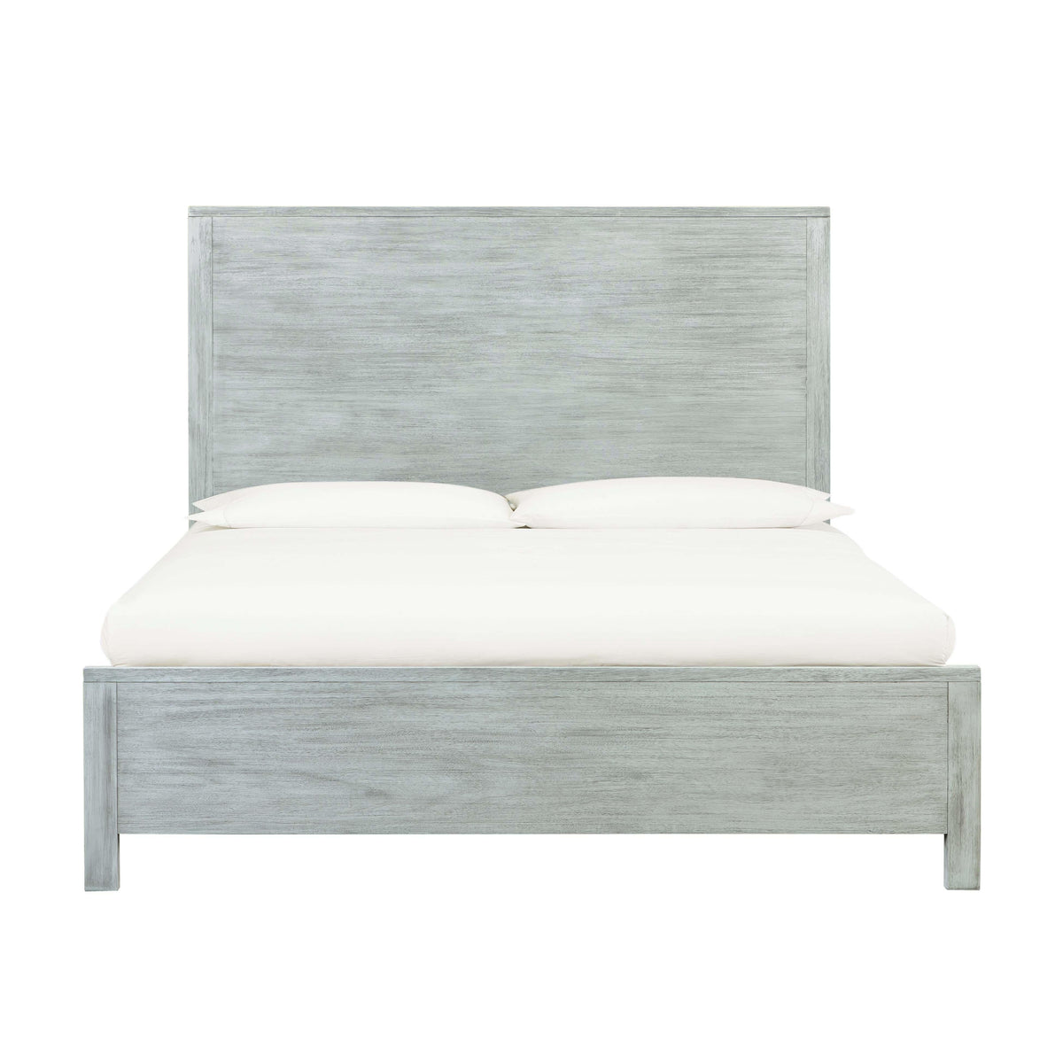 Asheville Grey Washed Wooden Queen Bed - Image 3