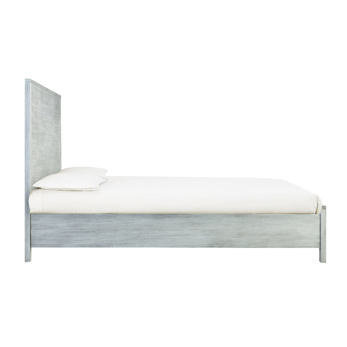 Asheville Grey Washed Wooden Queen Bed - Image 4