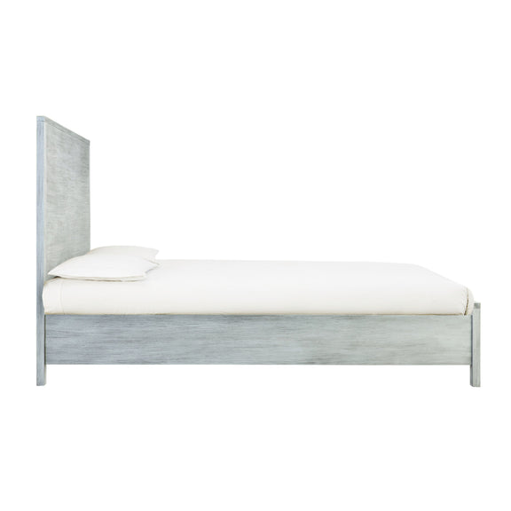 Asheville Grey Washed Wooden Queen Bed - Image 4