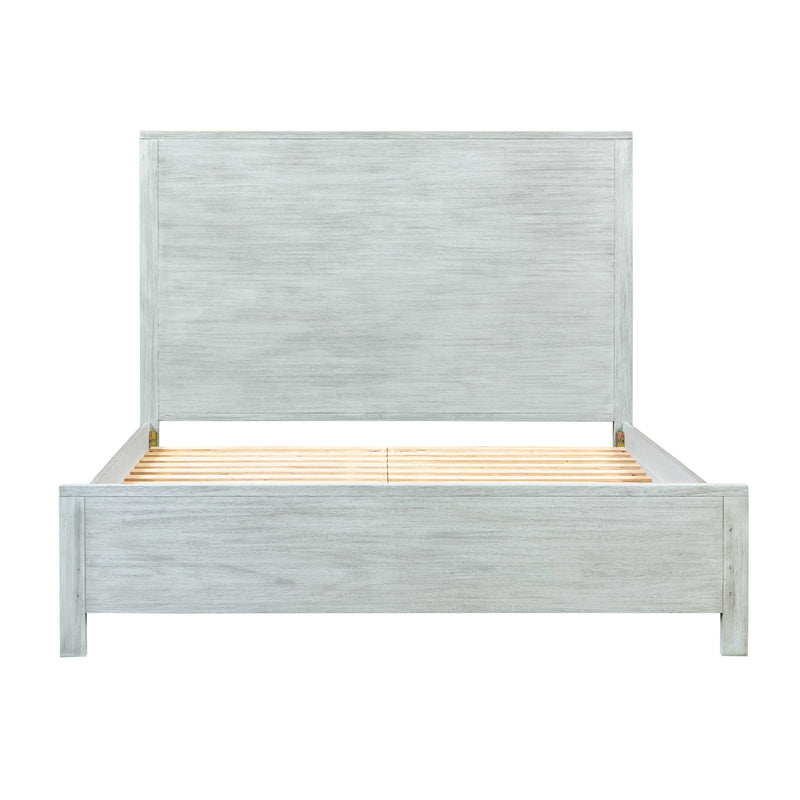 Asheville Grey Washed Wooden Queen Bed - Image 6