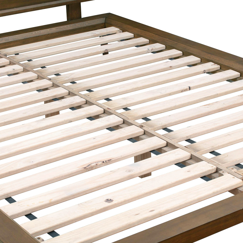 Emery Walnut Wood Platform Bed - Image 6