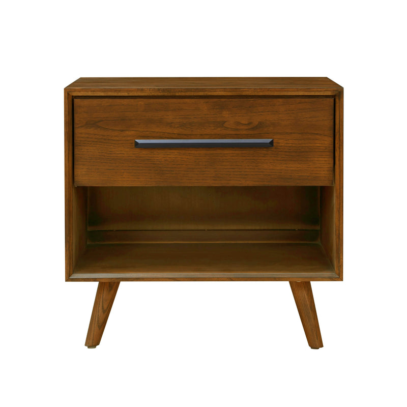 Emery 24" Walnut 1 Drawer Nightstand - Image 3