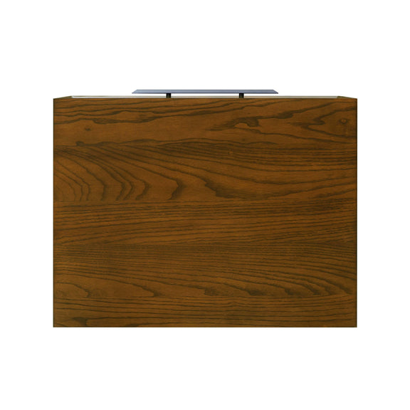 Emery 24" Walnut 1 Drawer Nightstand - Image 7