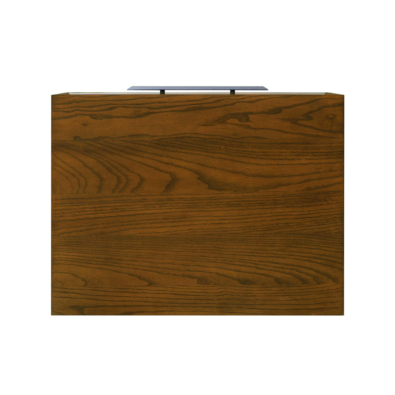 Emery 24" Walnut 1 Drawer Nightstand - Image 7
