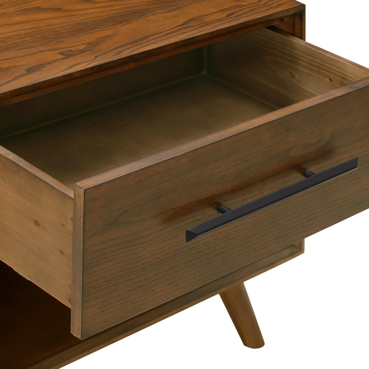 Emery 24" Walnut 1 Drawer Nightstand - Image 8
