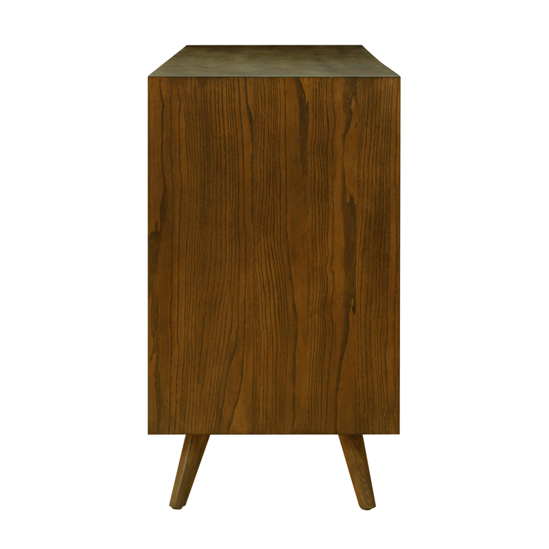 Emery 62" Walnut 6 Drawer Dresser - Image 5