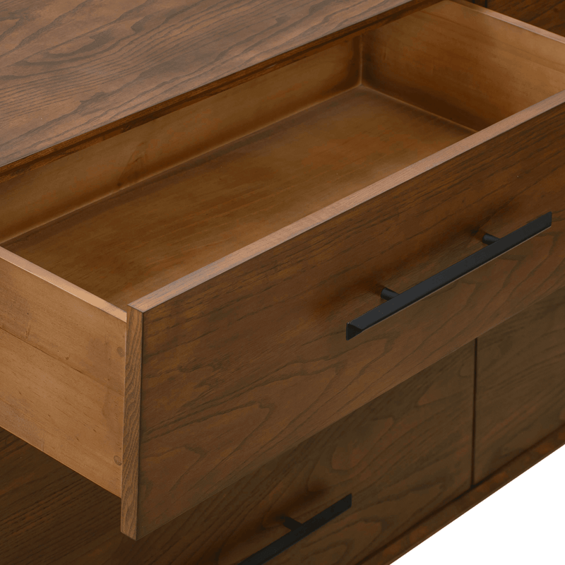 Emery 62" Walnut 6 Drawer Dresser - Image 6