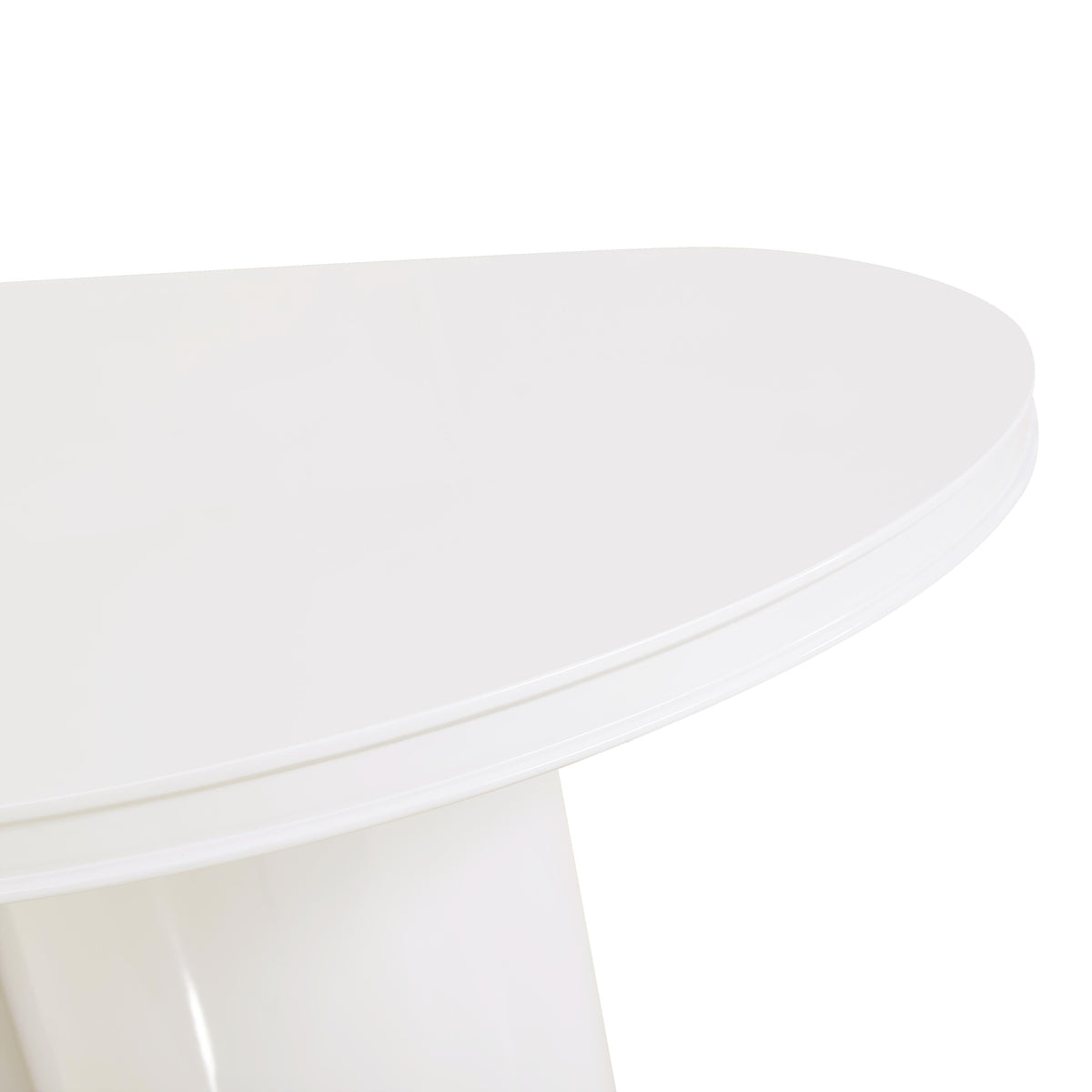 Elora 79" Lacquer Oval Dining Table - Image 7