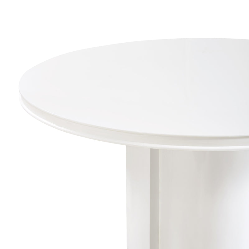 Elora 47" Lacquer Round Dining Table - Image 4
