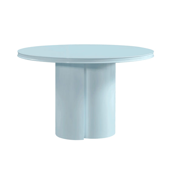 Elora 47" Lacquer Round Dining Table - Image 10