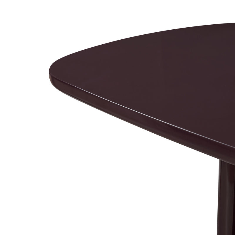 Zola 94.5" Lacquer Oval Dining Table - Image 15