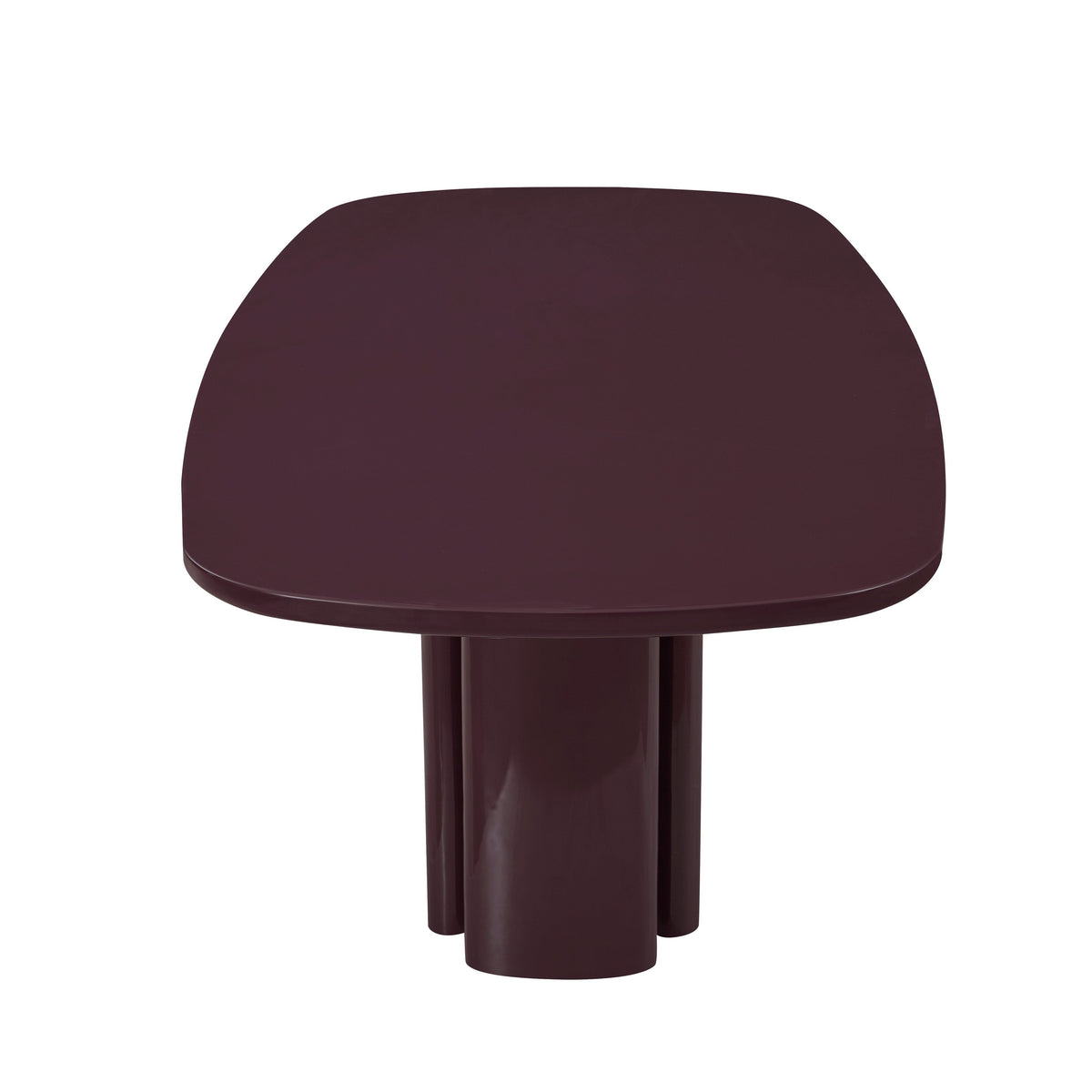 Zola 94.5" Lacquer Oval Dining Table - Image 18