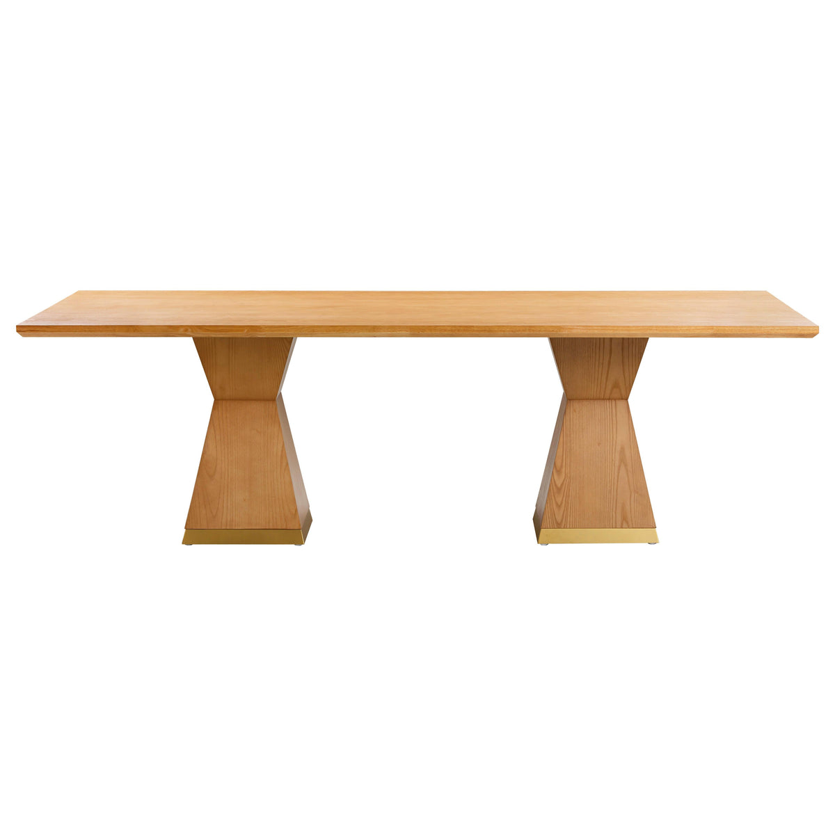 Nolan 98" Wood Rectangular Dining Table - Image 3