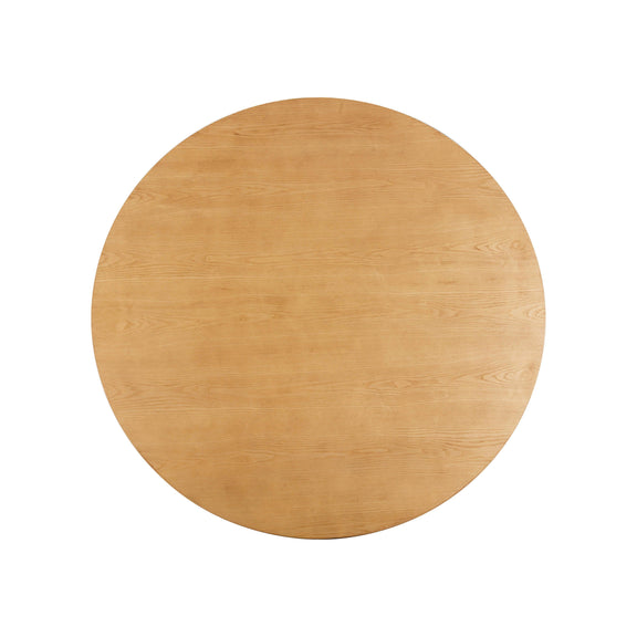 Nolan 56" Wood Round Dining Table - Image 4