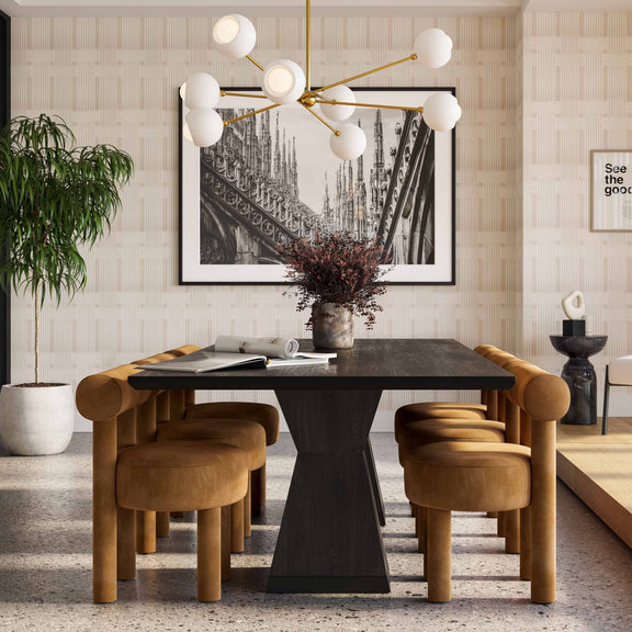 Nolan 98" Wood Rectangular Dining Table - Image 11
