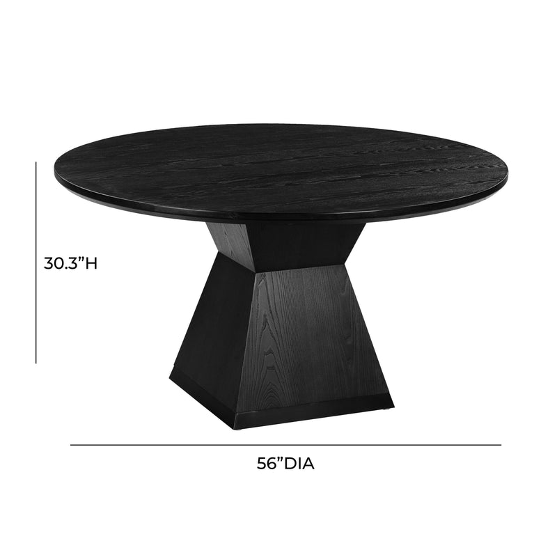 Nolan 56" Wood Round Dining Table - Image 8