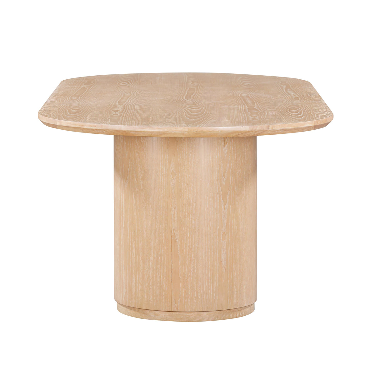 Marlow 102" Wood Oval Dining Table - Image 4