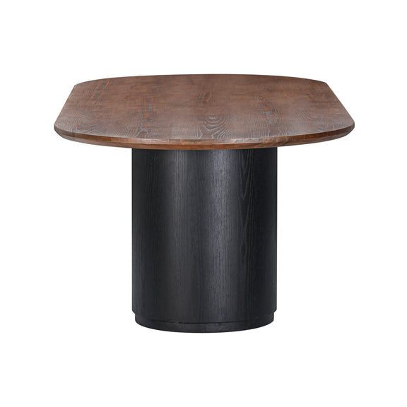 Marlow 102" Wood Oval Dining Table - Image 12
