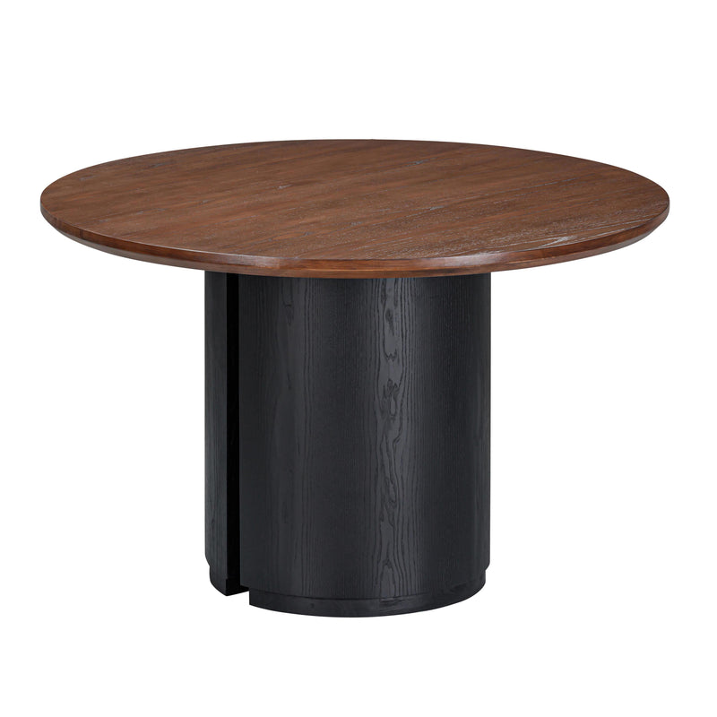 Marlow 48" Wood Round Dining Table - Image 8