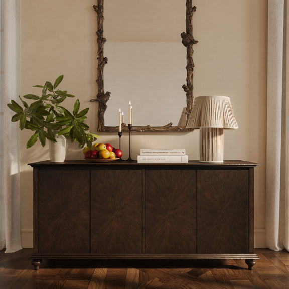 Mila 76" Dark Brown Sideboard - Image 2