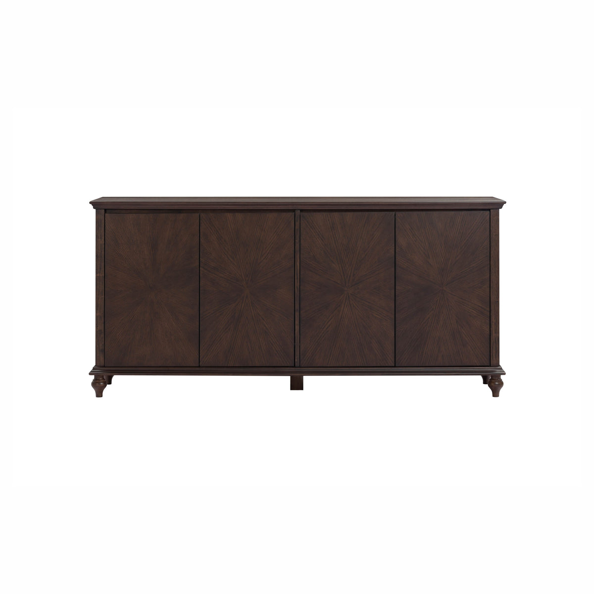 Mila 76" Dark Brown Sideboard - Image 3