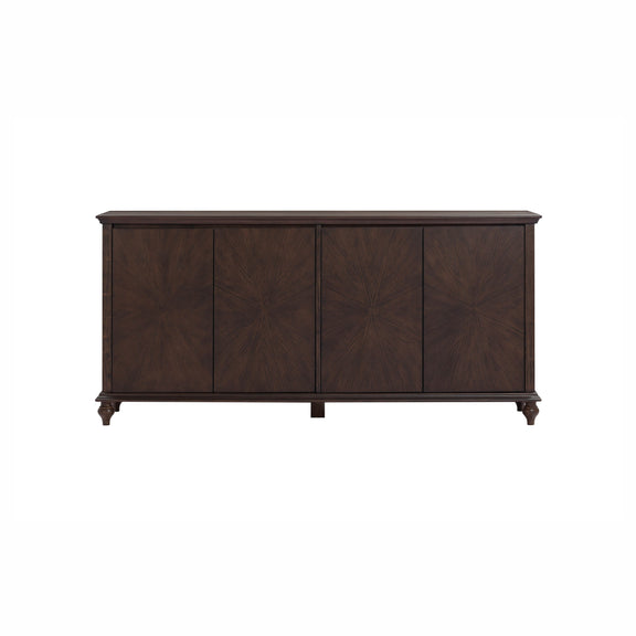 Mila 76" Dark Brown Sideboard - Image 3