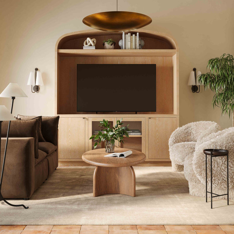 Marlow 77" Wood Entertainment Center - Image 2