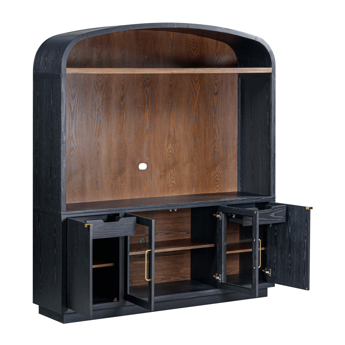 Marlow 77" Wood Entertainment Center - Image 13