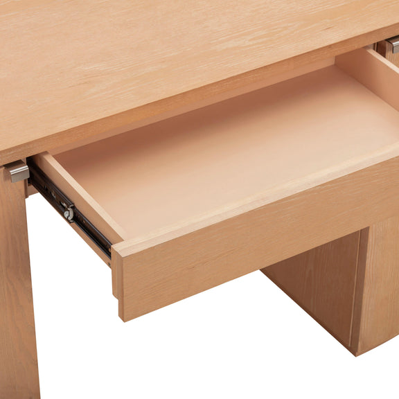Marlow 64" Wood Executive Desk With Storage - Image 10