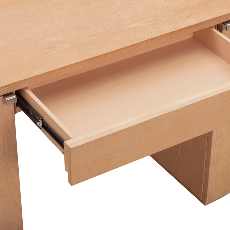 Marlow 64" Wood Executive Desk With Storage - Image 10