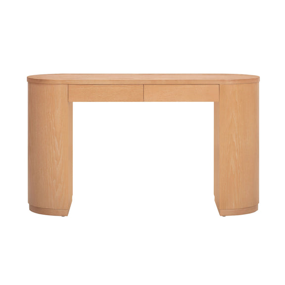 Marlow 52" Wood 2 Drawer Writing Desk