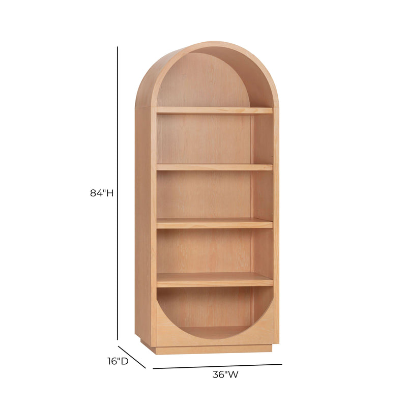 Marlow Wood Bookcase - Image 8