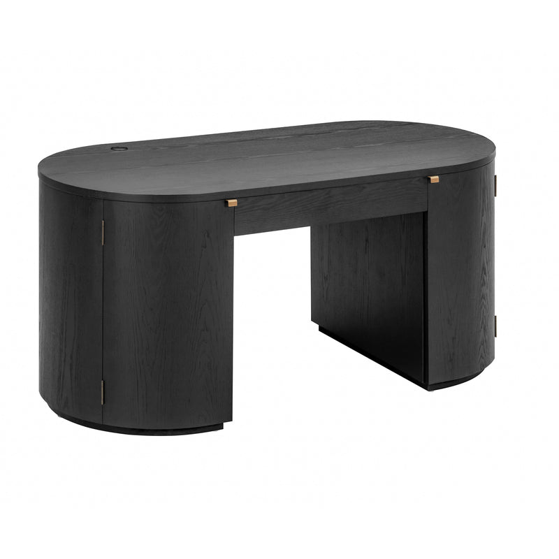 Marlow 64" Wood Executive Desk With Storage - Image 13