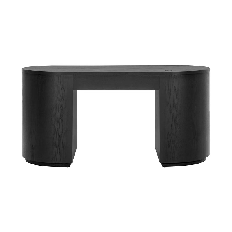 Marlow 64" Wood Executive Desk With Storage - Image 16